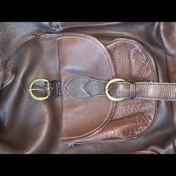 Village Tannery Artemis Three Pocket Backpack - Picture 4 of 4